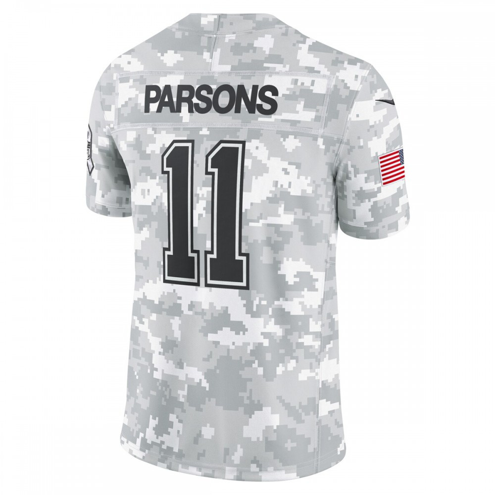 Micah Parsons Dallas Cowboys Nike 2024 Salute to Service Limited Jersey - Arctic Camo-GridironStore